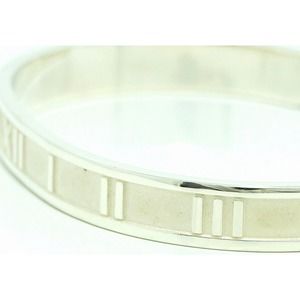 Tiffany Atlas Silver Bangle Bracelet
